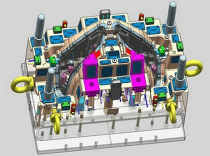 τρισδιάστατο σχέδιο καλουπιών